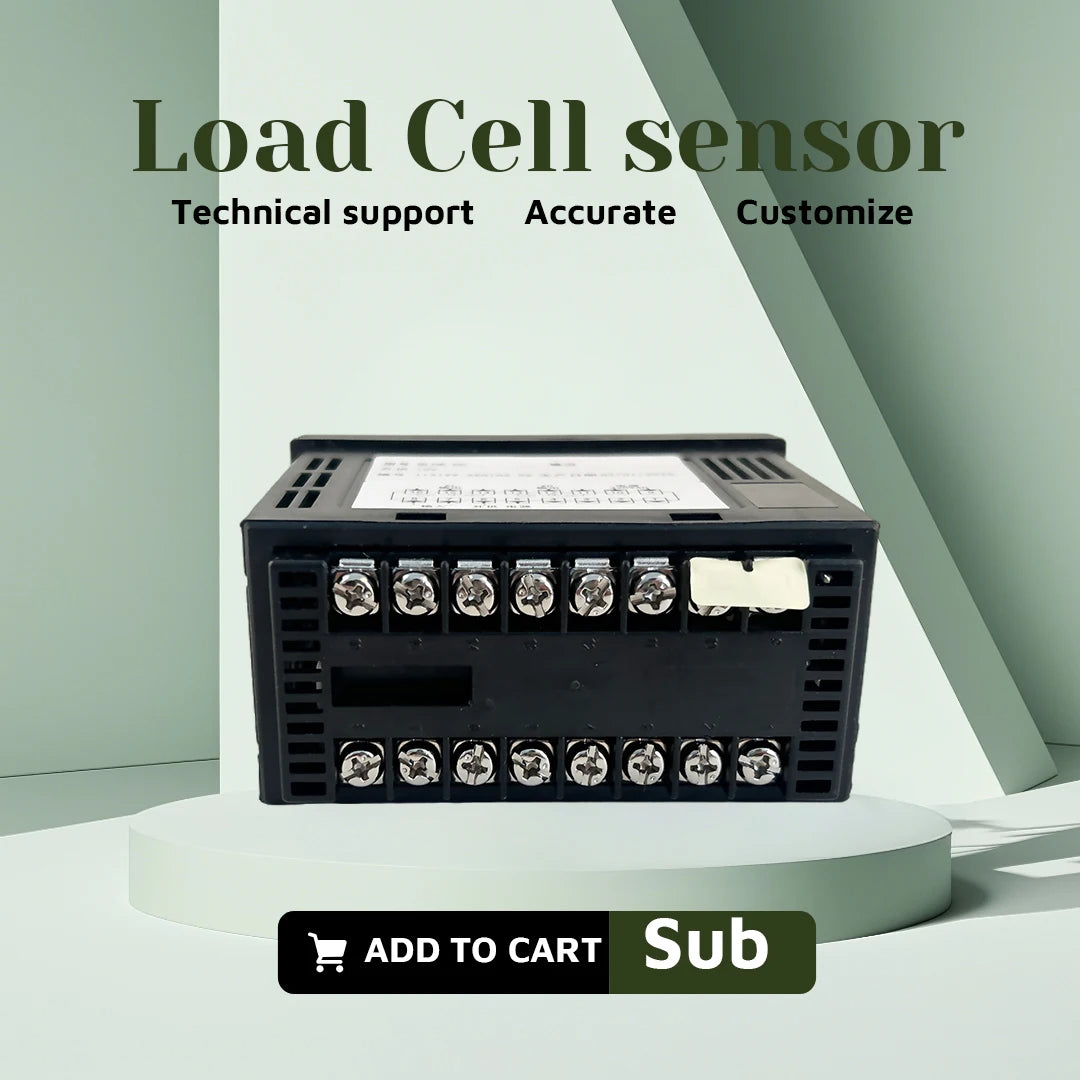 S Shape Tension Compression Load Cell & Display 5kg~5t, Alloy Steel Sensor, IP66 Waterproof, for Crane Hopper Control System