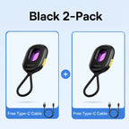 Baseus 2PCS Security Alarm Detector Upgrade Sound Protection Sensor for Door Window Camera Anti-theft Alarm Equipment Detector