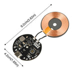 20W High Power Wireless Charger Transmitter Module 12V/24V Type-C Fast Charging Circuit Coil Charger Board For Mobile Phone
