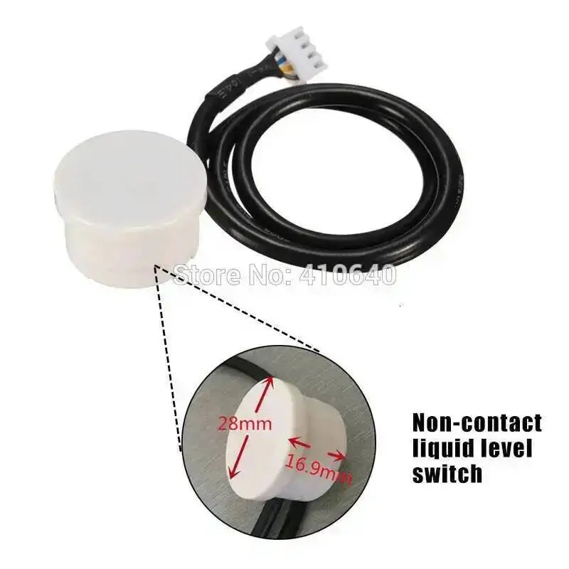 DC 5 to 24V XKC-Y25-NPN Touchless Liquid Level Sensor Alarm with Buzzer Capacitive Type Contactless Water Level Monitor System