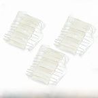 10Pcs,10W Ceramic Cement Resistor 5% In A Pack 0.1R 0.22 0.33 0.5 Ohm 6.8K 0.25R 0.5R 3R 12R 100R 1K 10K Non-inductive Resistors