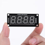 TM1637 LED Display Module 4 Digit Time Indicator Tube 7 Segment Clock Module 0.56 Inch Glow Tube Clock