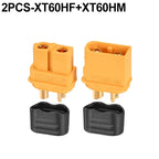 XT60H Connector Plug with Sheath Housing Female Male XT60 Bullet Adapters Connectors for RC Lipo Battery Car Drone Airplane