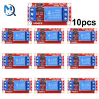 1-10pcs 5V 12V One 1 Channel Relay Module Board Shield with Optocoupler Support High and Low Level Trigger