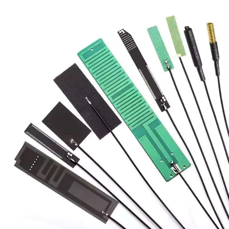 1pcs 433MHz Internal Antenna Lora Singal Amplifier Built-in Spring FPC PCB Patch Antenna 8dbi Booster for Wireless Data Module