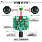 【Ya3】XH-A158 Wireless Speaker Amplifier Board Ultra Clear Bluetooth 5.0 Audio Power Amplifier Board