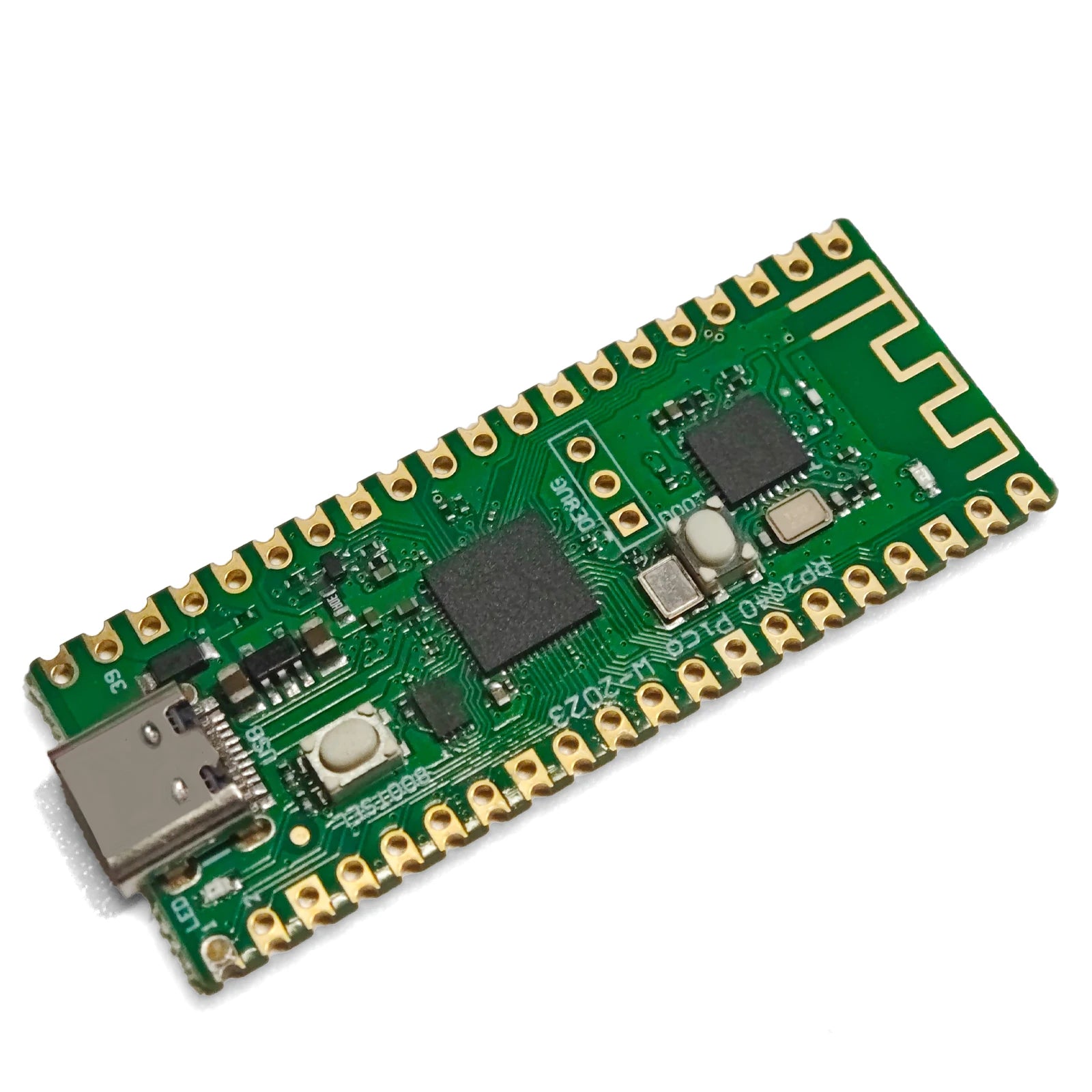 Raspberry Pi Pico W RP2040 Dual-Core ARM Cortex-M0+ Microcontroller 264KB WiFi Type-C Micro USB Board MicroPython IoT