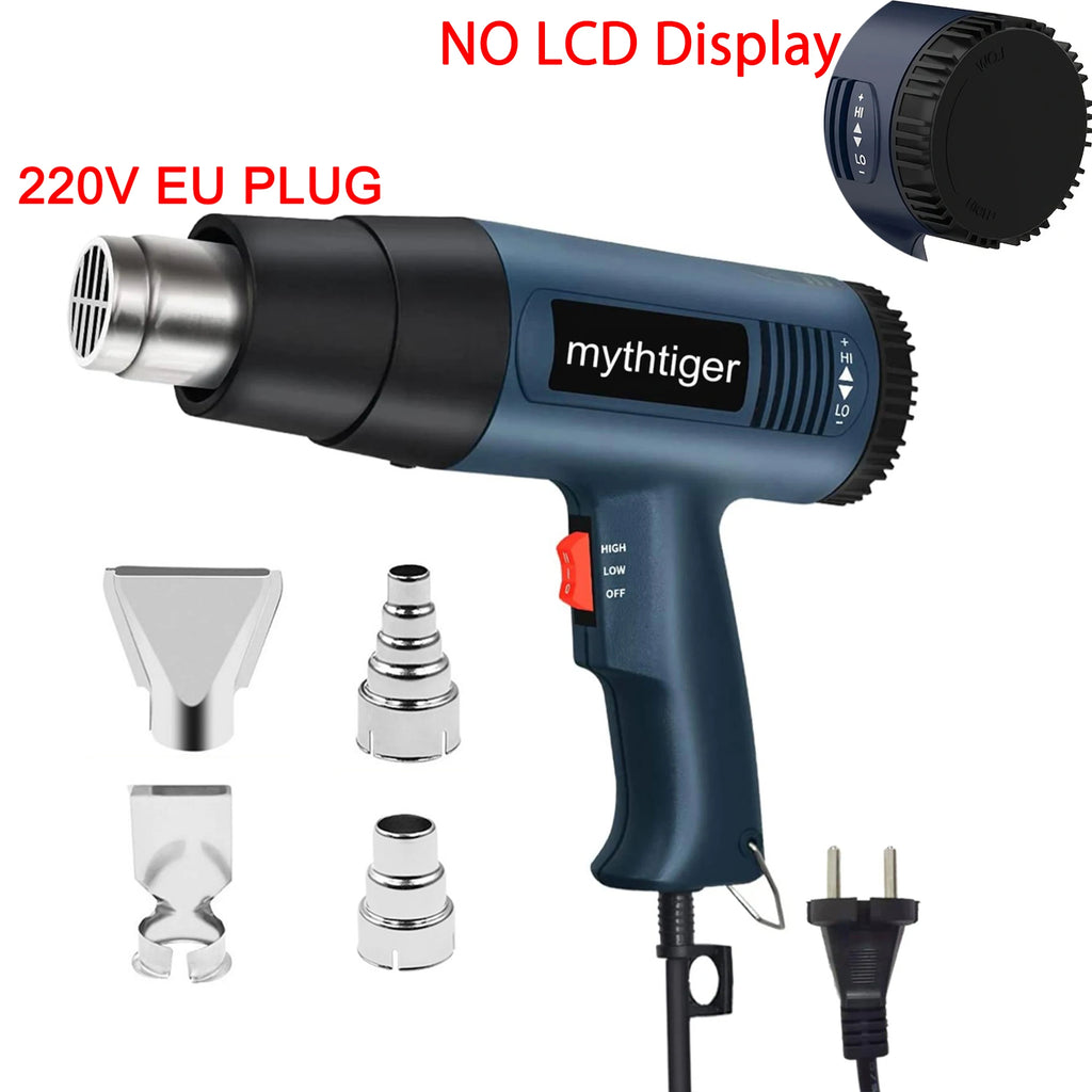220V Heat Gun 2000W Variable Advanced Electric Hot Air Gun Advanced Hot Air Gun Temperatures Adjustable Electric Heat Gun
