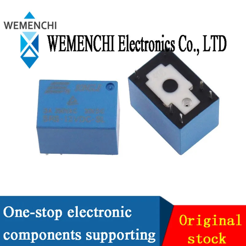 5pcs/Lot Relay Signal Relay 4100 SRS-05VDC-SL SRS-12VDC-SL SRS-24VDC-SL SH 5V 12V 24V 6Pin 3A A Set of Conversion Relays Relais
