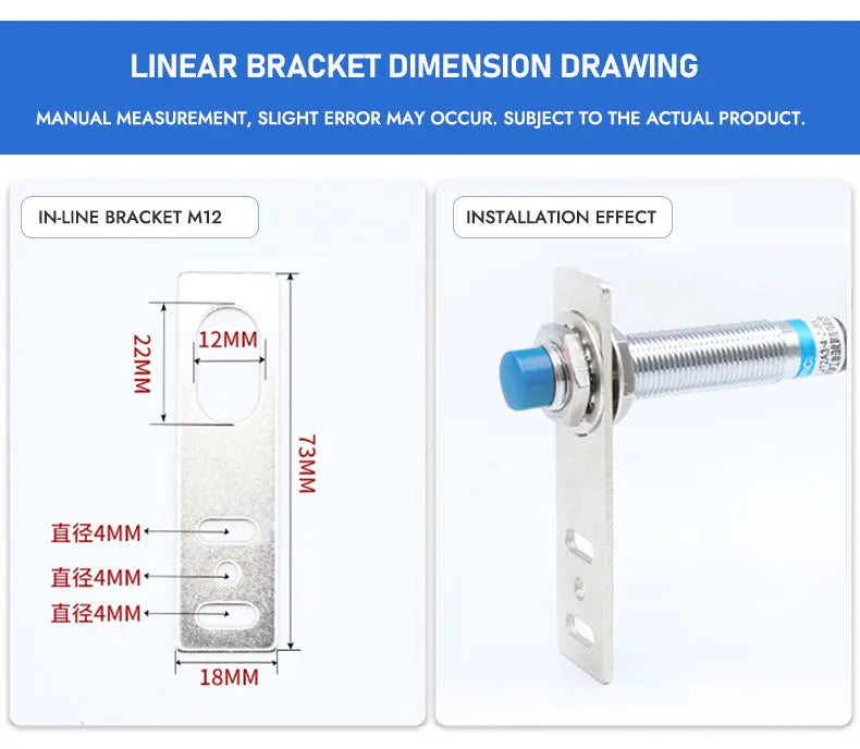 LJ12A3-4-Z/BX/BY inductive Proximity switch sensor  1.2m wire Proximity switch SN04-N metal detection sensor