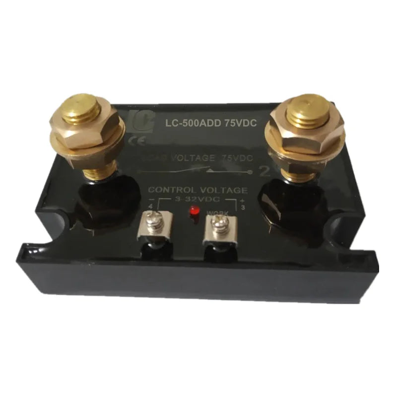 DC Control DC Solid State Relay 500A 1000A With heat sink raditor SSR DC Relay
