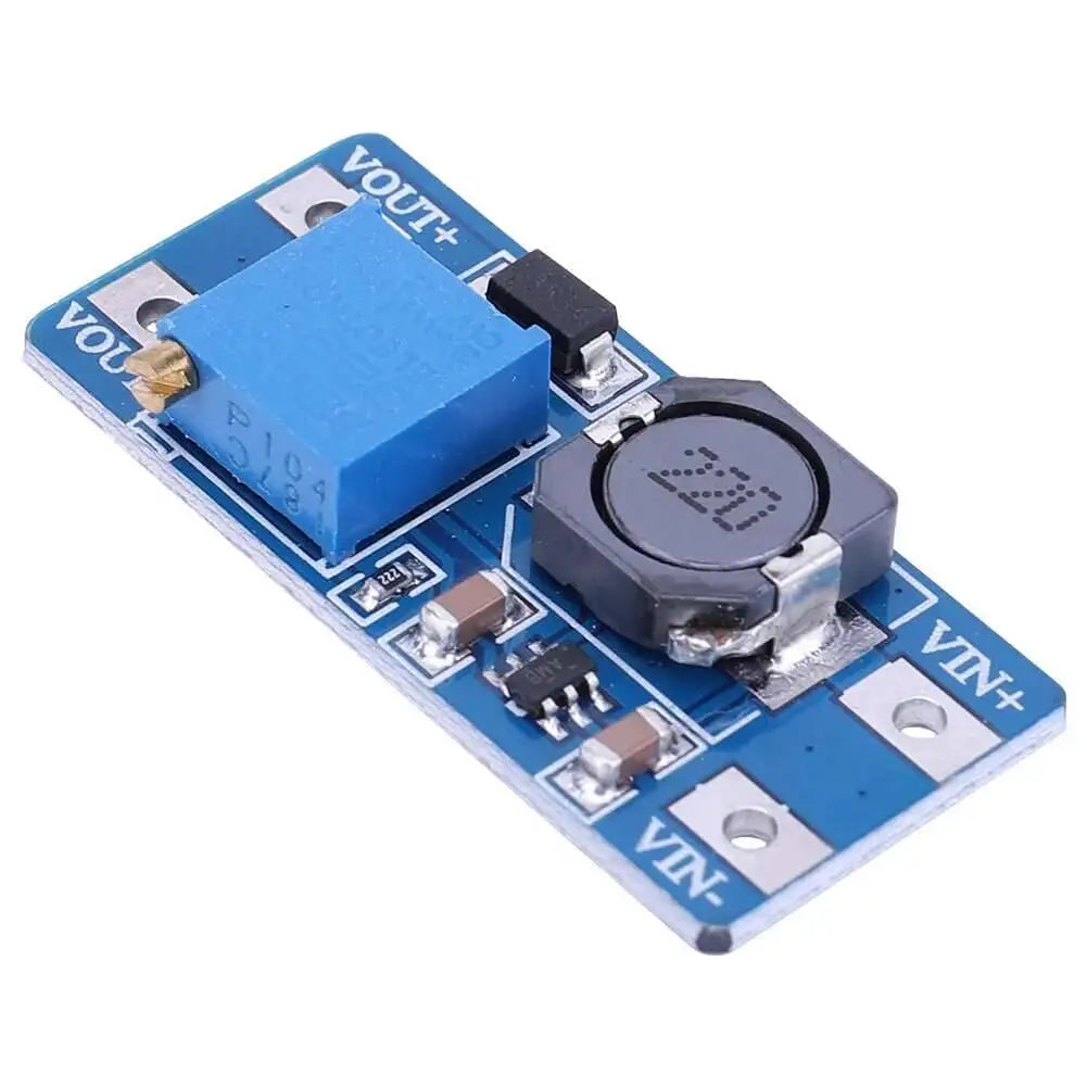 10PCS MT3608 DC-DC Step Up Converter Adjustable Booster Power Supply Module Voltage Regulator 2A Max 2V-24V To 5/9/12/28V