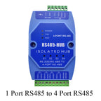 RS485 Repeaters Module Magnetic Coupling Isolated 1 Port RS485 to 2 4 8 Port RS485 HUB Concentrator Industrial Anti-Interference