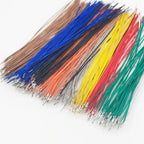 100pcs JST GH1.25mm Single Double Head Terminal Crimp Colorful Electronic 10/15/20/25/30/50/100cm 28awg PVC Wire without Housing
