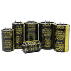 2PCS JCCON Audio Electrolytic Capacitor 25V 35V 50V 63V 80V 100V 200V 400V 450V 3300UF 4700UF 6800UF 10000UF 15000UF 22000UF 470