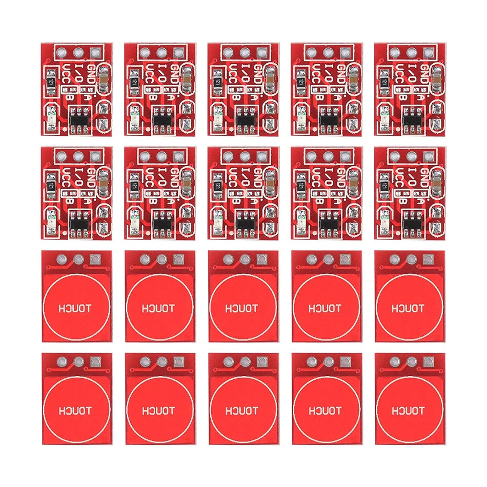 20/50/100PCS TTP223 Capacitive Touch Switch Button Sensor Module Self Locking for Arduino