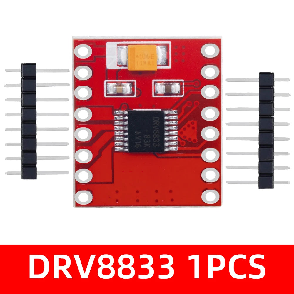 TB6612/DRV8833 Dual Motor Driver 1A TB6612FNG for Arduino Microcontroller Better than L298N