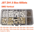 JST Box SH1.0/MX1.25/PH2.0/XH2.54/VH3.96/SM2.54/SYP Pitch Connector Terminal Kit SMD/Straight/Right Angle Type DIY