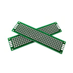 2x8cm 3x7cm 4x6cm 5x7cm 6x8cm 7x9 8x12 9x15cm 10*15CM Green PCB Dual Panel Board DIY Universal Prototype Board Protoboard Kit