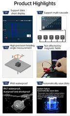 HWT101CT Z-Axis Crystal Inclinometer, MEMS Tilt Angle Sensor , Built-in Highly-Integrated Crystal Gyroscope