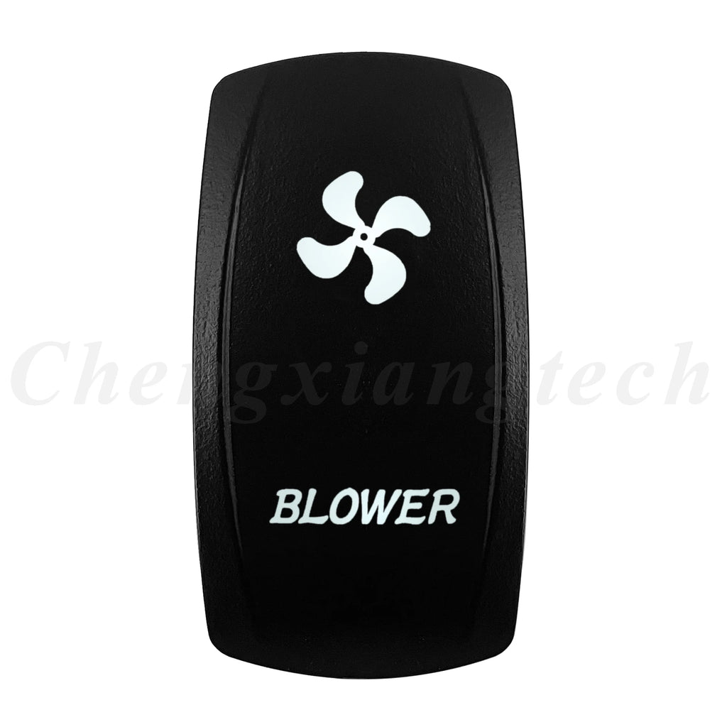 Marine 12V 24V White Led On Off Rocker Switch 5Pin SPST Momentary Switch DPDT ON OFF ON 3-Way for Car Boat Carling 4X4 Narva