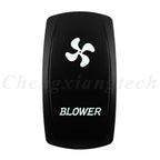 Marine 12V 24V White Led On Off Rocker Switch 5Pin SPST Momentary Switch DPDT ON OFF ON 3-Way for Car Boat Carling 4X4 Narva