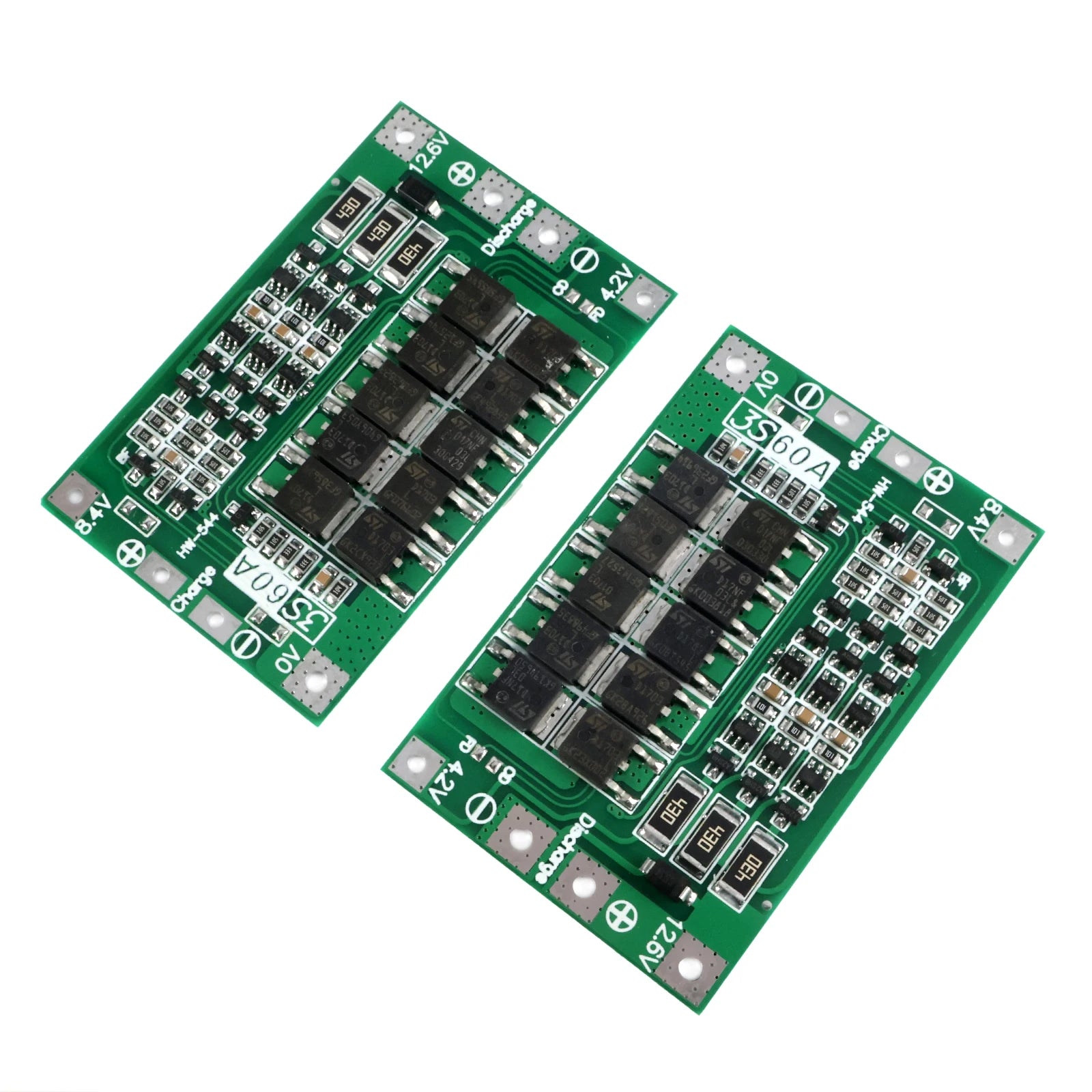 3S 4S 40A 60A 18650 Lithium Battery Protection Board BMS 12.6V 16.8V Overcharge Overdischarge Protection for Drill