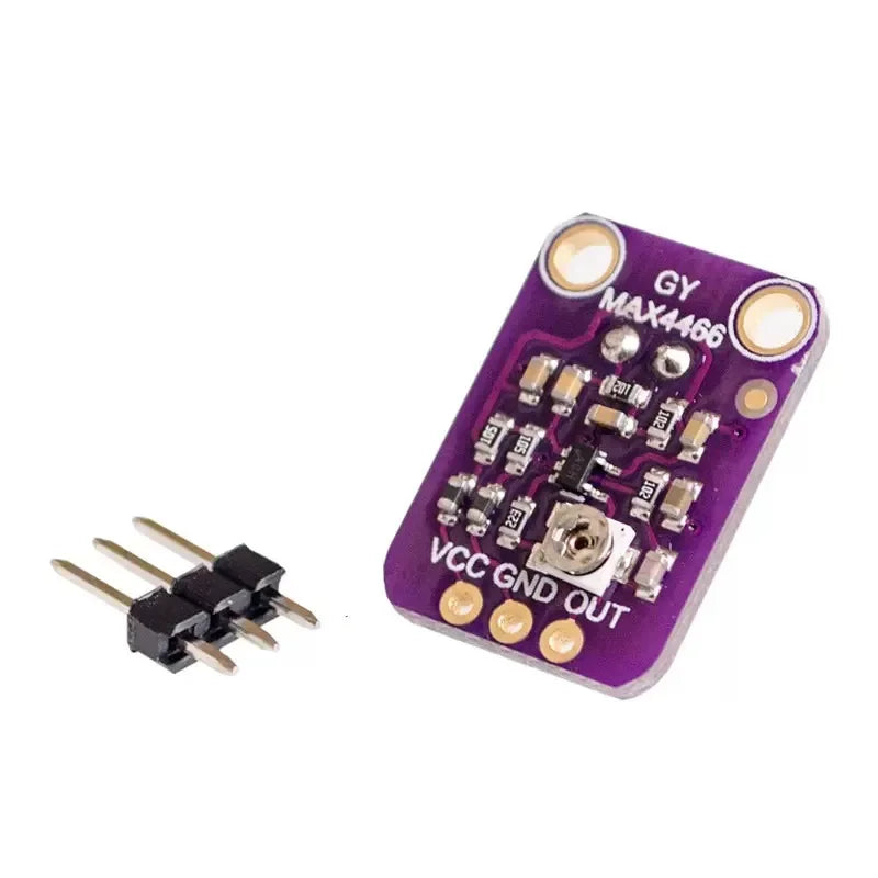 MAX98357 MAX4466 MAX9814 Electret Microphone Amplifier Stable MAX9814 Audio Amplifier Module Support ESP32 Raspberry Pi