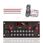 10W Bluetooth 5.0 Amplifier Board, MP3 Decoder Module with USB/AUX/FM Radio/Recording for DIY Speaker