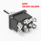 1PC IP67 Waterproof Toggle Switch 30A 12VDC SPST SPDT DPDT ON-OFF ON-ON ON-OFF-ON 2 Pin 3 Pin 6 Pin With Screw Terminal