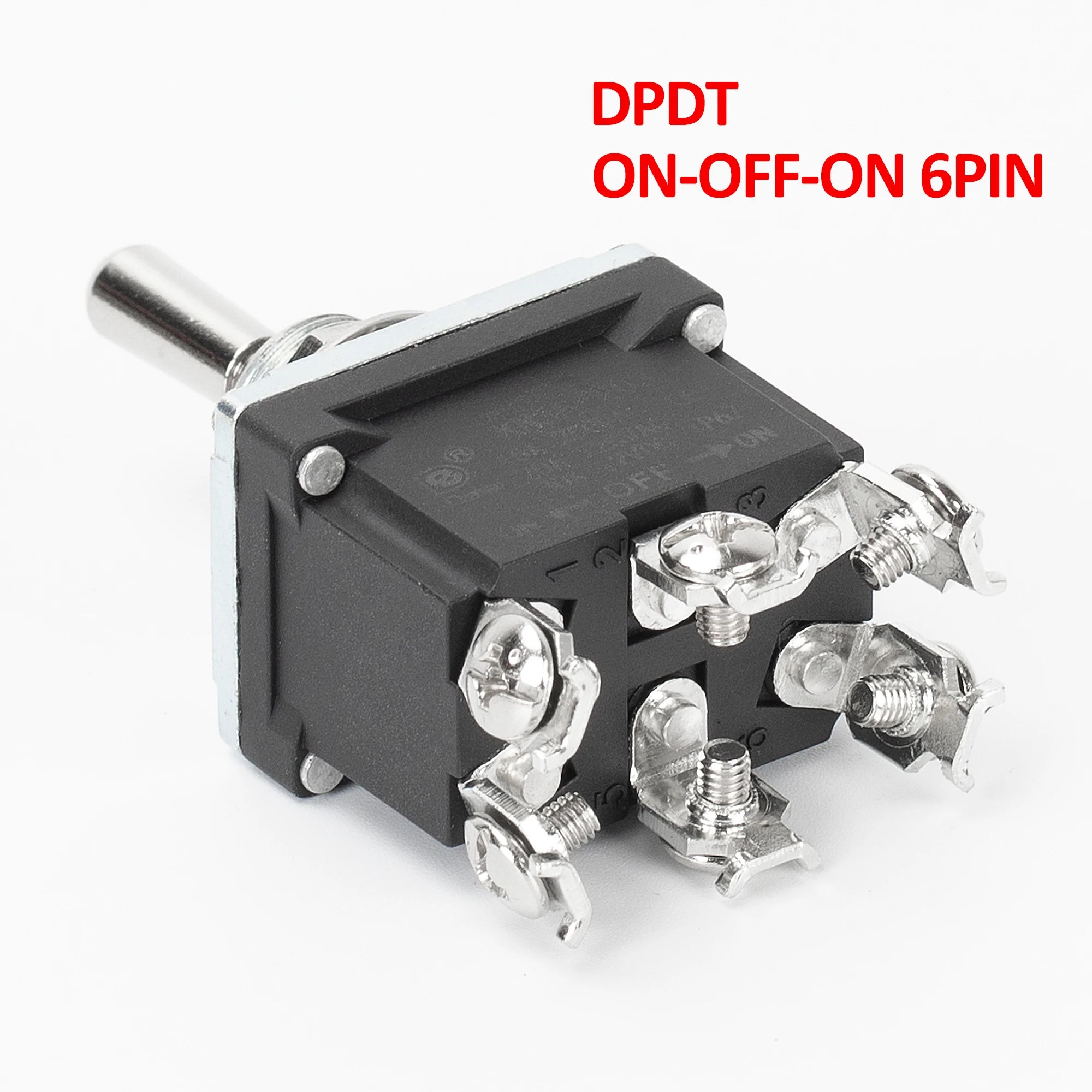 1PC IP67 Waterproof Toggle Switch 30A 12VDC SPST SPDT DPDT ON-OFF ON-ON ON-OFF-ON 2 Pin 3 Pin 6 Pin With Screw Terminal
