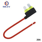 12V 5A 10A 15A 20A Car Fuse Holder Add-a-circuit TAP Adapter Micro Standard ATM APM Blade MINI Medium Simple Safety Device