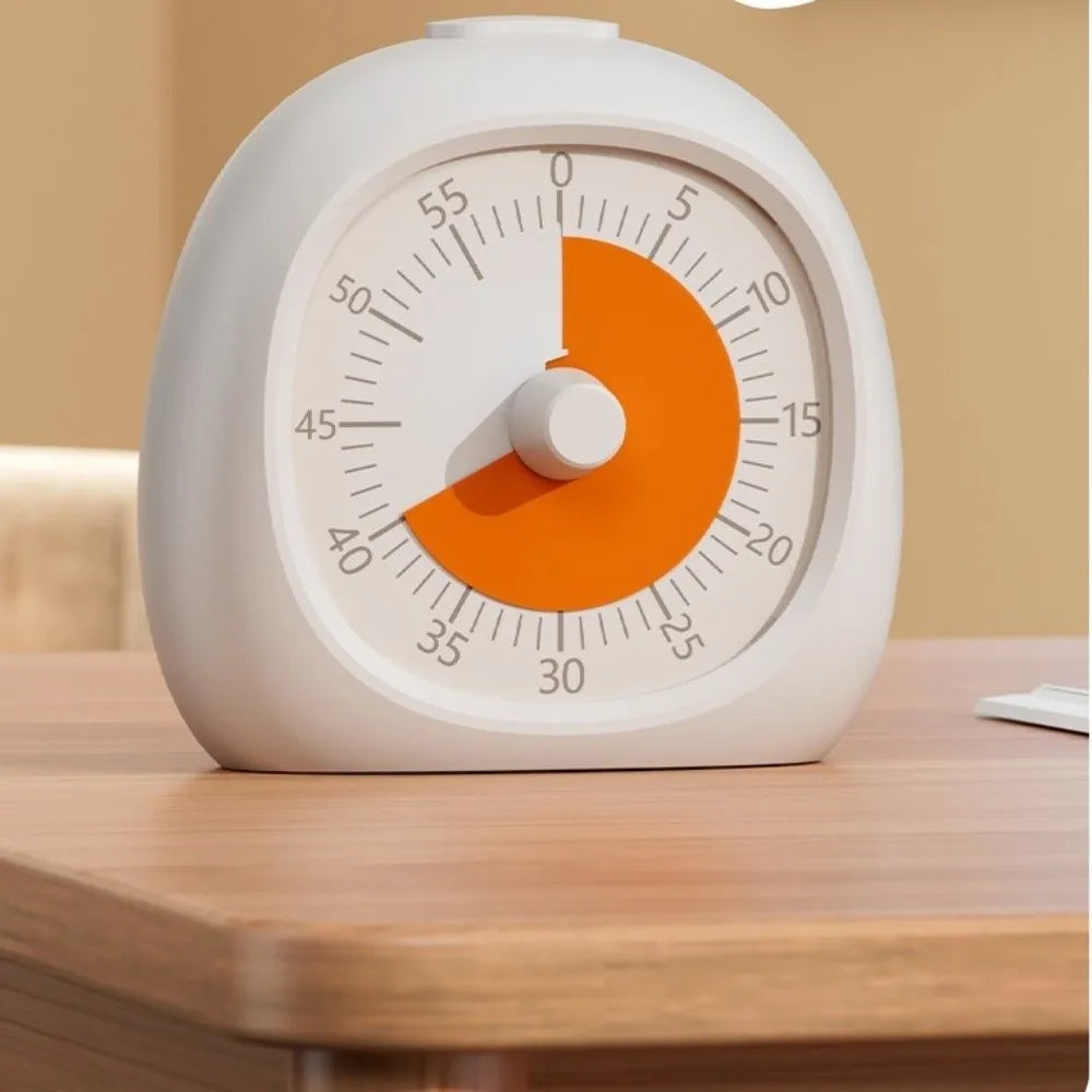 Portable Plastic Visual Timer 60 Minute Focus Aid Study Timer Silent Digital Clock Classroom Timer
