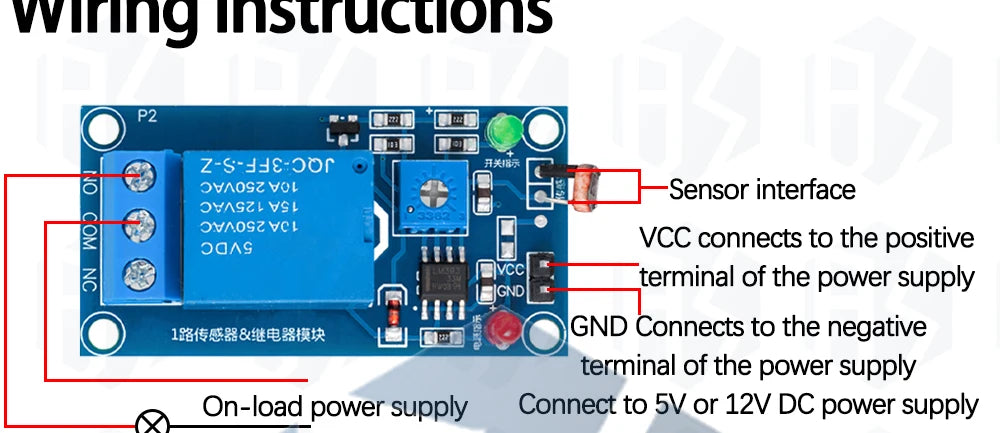 5V  Light Photoswitch Sensor Switch LDR Photoresistor Relay Module Light Detection Photosensitive Sensor Board For Arduino