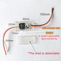 DC 3.7V 5V 12V 24V Photo Control Sensor 5-level Adjustment Light Sensor Switch Auto ON Off Photocell Street Light Switch 5A