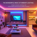 DC12V WS2811 RGBIC COB LED Light Strip Tuya WIFI APP Control For Alexa Google Addressable Flexible LED Light Tape