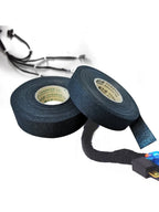 Automotive Wiring Loom Tape, Heat Resistant Cloth Fabric Harness Tape, Car Cable Protection Wrap, 9/19/25/32mm x 15M