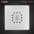 for EMMC EMCP/UFS/LPDDR/NAND/PCIE BGA Reballing Stencil   Flash Memory  BGA153 BGA254 BGA162 BGA169 BGA186 BGA221 BGA254