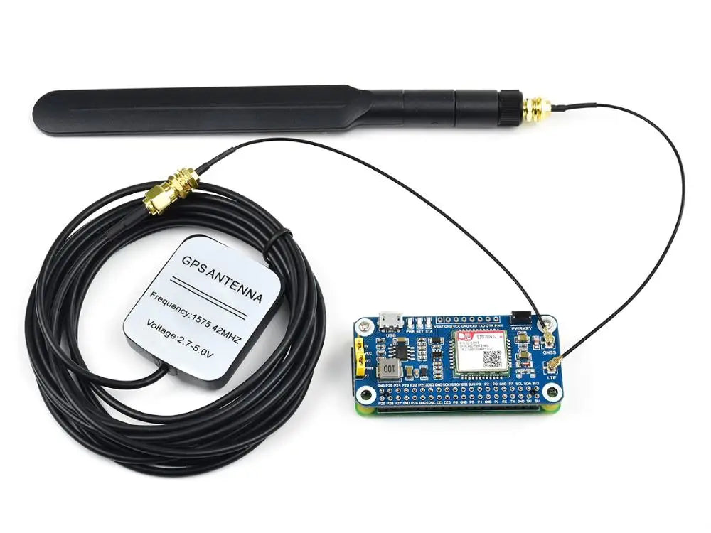 Waveshare SIM7080G HAT NB‑IoT Cat‑M EMTC GNSS Module for Raspberry Pi Global Band IoT Communication Expansion Board
