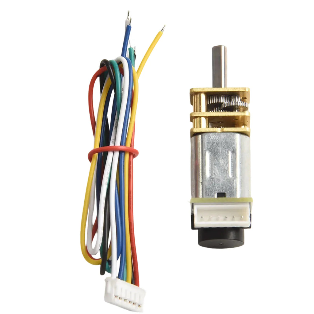 For GA12 For N20 High Torque DC Motor with Encoder Excellent Replacement Option for Robotics and Hobby Projects