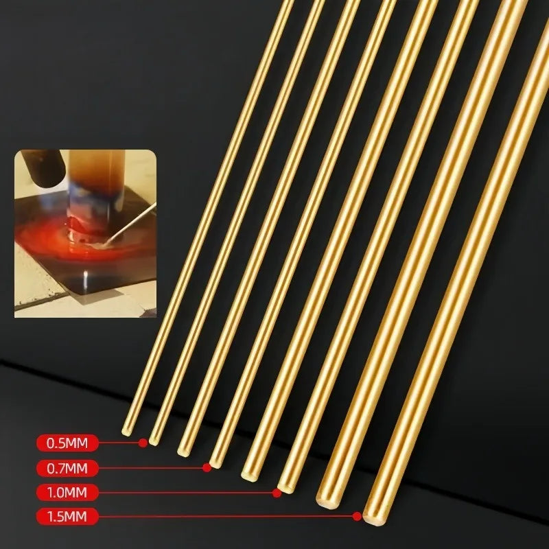 Silver Solder Wire Low Temperature Easy-Flow Low Melting Point Solder Rods (0.5/0.7/1.0/1.5mm Diameter) for Jewelry Welding
