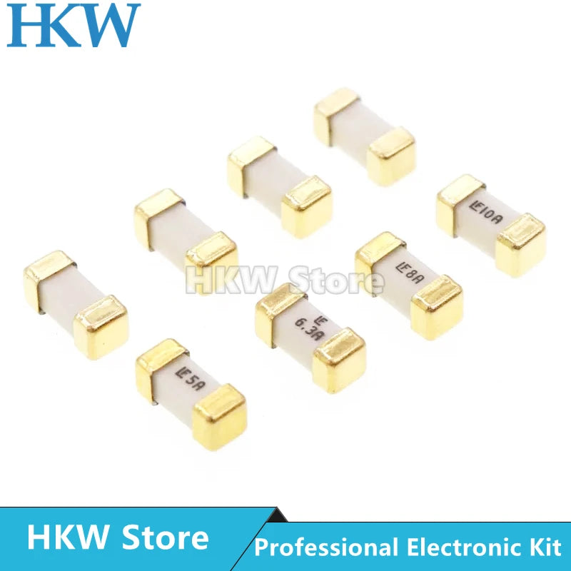1808 125V 0451 SMD Fast Blow Fuse 0.5A 0.75A 1A 2A 3A 4A 5A 6.3A 8A 10A 12A 15A 500MA 0451 Ultra-rapid Fuse 0451010.MRL Original