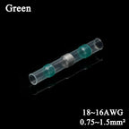 Solder Seal Wire Connectors 3:1 Shrinkage Rate Waterproof Electrical Cable Terminals Heat Shrink Tube Electrical Butt Splice