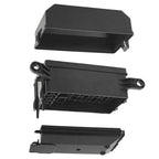 12-Slot Relay Box 6 Relays 6 ATC/ATO Standard Fuses Holder Block with 41pcs Metallic Pins Universal for Automotive Marine Use