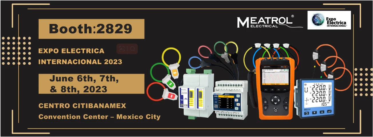 RS485 Digital Meter Modbus ME231 Din Rail Three Phase Rogowski Coil Multi-Tariff Smart Energy Meter