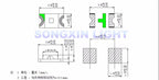 100PCS 3216 1206 Ice Blue 0.01W Super Ultra Bright SMD LED Indication smd 1206 led clear blue 1206 diodes
