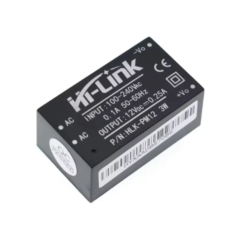 HLK-PM01 HLK-PM03 HLK-PM12 AC-DC 220V to 5V/3.3V/12V Mini Power Supply Module Intelligent Household Switch HLK-5M05 5M03 5M12