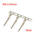 100Pcs JST SM2.54 Terminal Crimp Pins for Housing SM 2.54mm Wire Cable Female Male Housing Connector