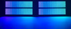U'King 6Pcs 200W LED RGBW 48+8-Segment Strobe Lights With Flightcase/6Pcs Strobe Lights/Only 1Pcs Flightcase For Party Show KTV
