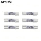 10PCS 6*25mm Ceramic Fuse 6*25 Ceramic insurance Tube 6X25MM 0.5A 1A 2A 3A 5A 6A 7A 8A 10A 15A 20A 25A 30A 250V RO57 Fuse BS1362
